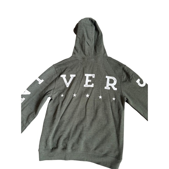 Universal Studios Men's Olive Green Graphic Hoodie Sweatshirt Size Small - Picture 6 of 6